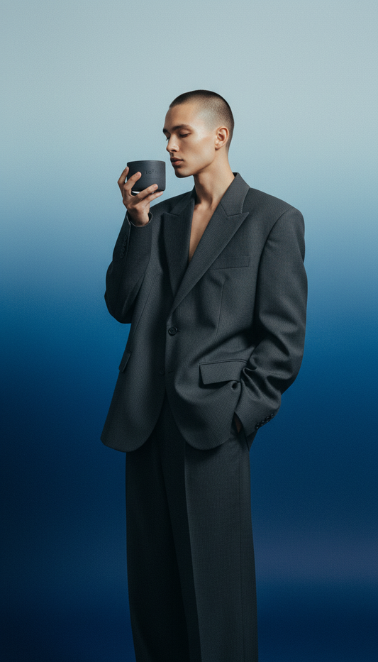 LoYA Coffee Candle with Frankincense oil - 850g