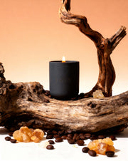 LoYA Coffee Candle with Frankincense Oil - 200g